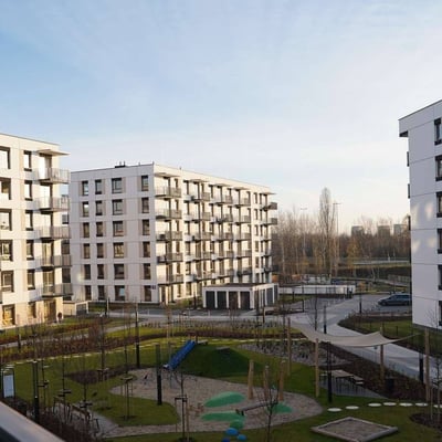 Location d’un appartement élégant de 3 pièces, 53 m², Mokotów, Varsovie, Pologne